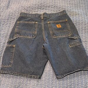 Carhartt Men's Dark Denim Jean Shorts